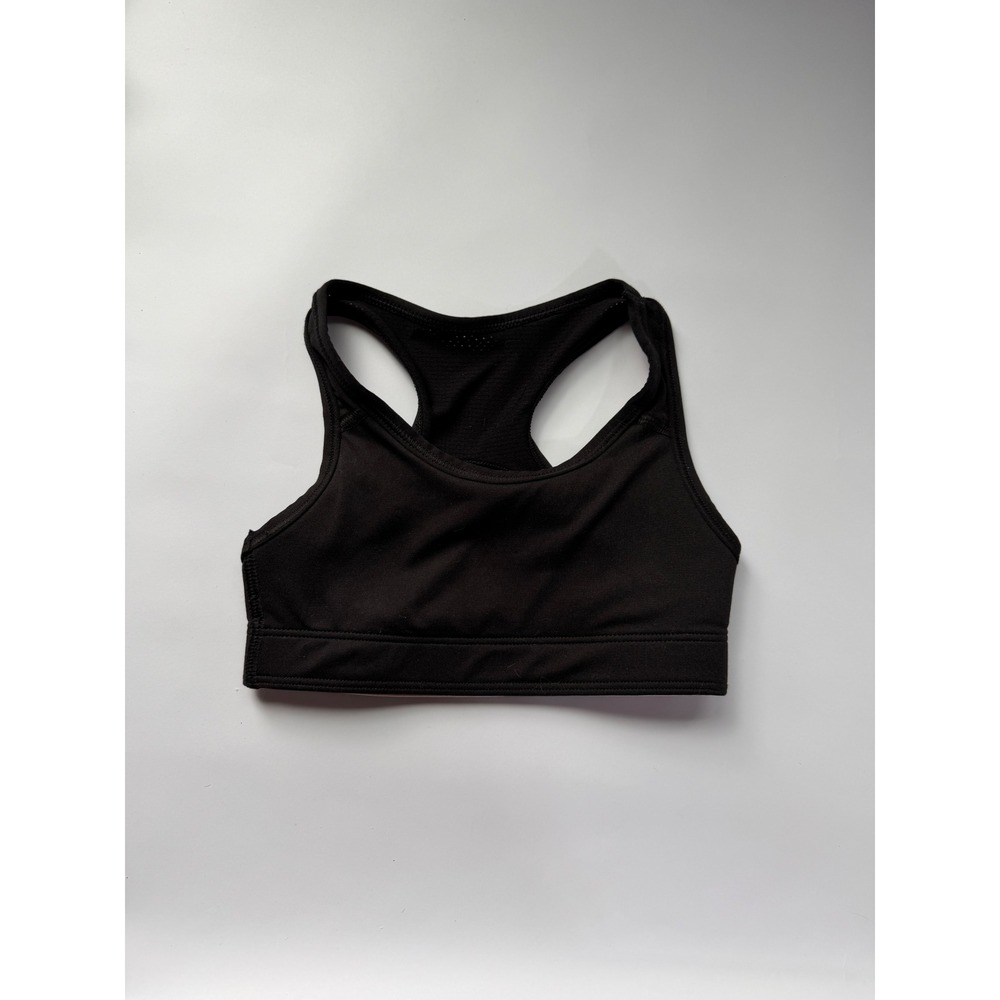 Athletic Works Girls Black Racerback Sports Bra Pink Size XS